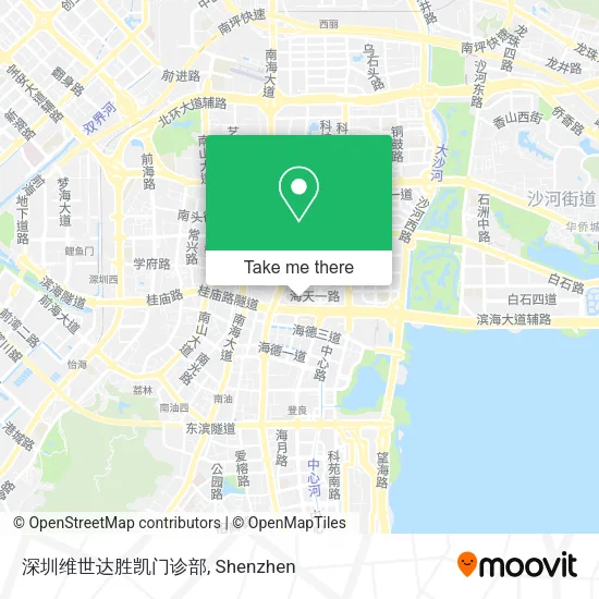 深圳维世达胜凯门诊部 map