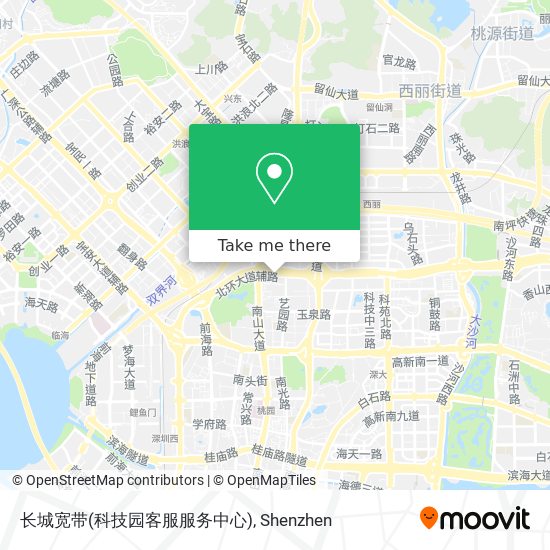 长城宽带(科技园客服服务中心) map