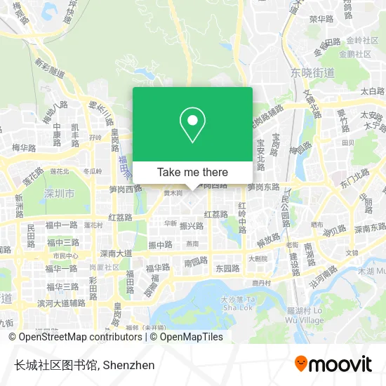 长城社区图书馆 map