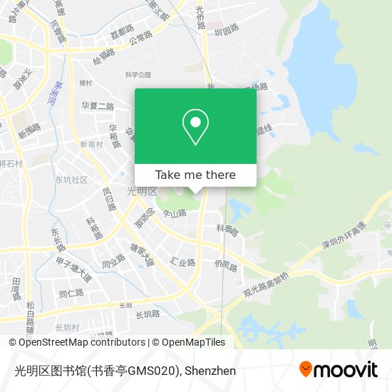 光明区图书馆(书香亭GMS020) map