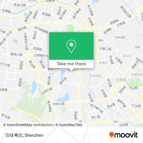 百味粤比 map