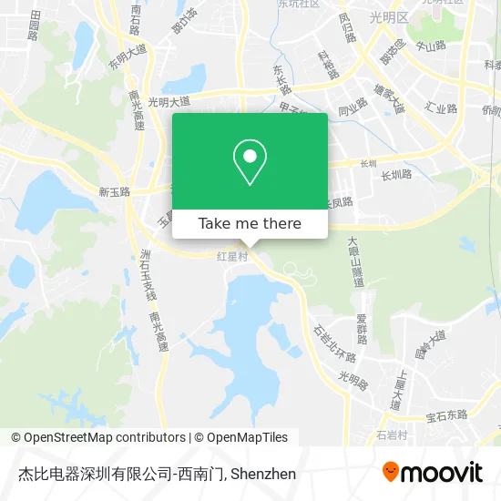 杰比电器深圳有限公司-西南门 map