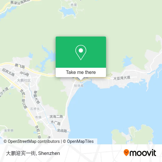 大鹏迎宾一街 map