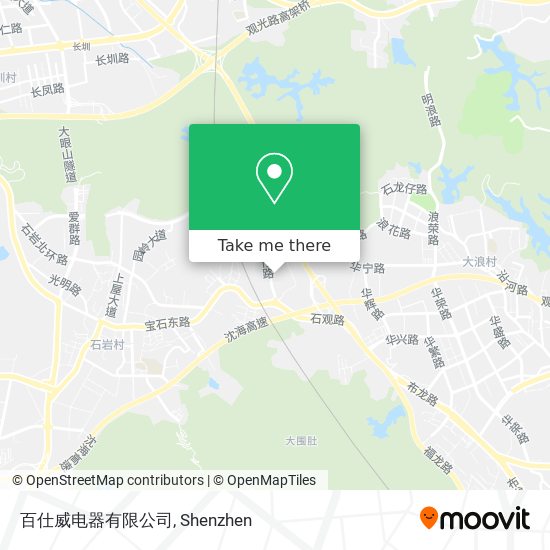 百仕威电器有限公司 map