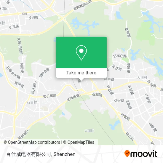 百仕威电器有限公司 map