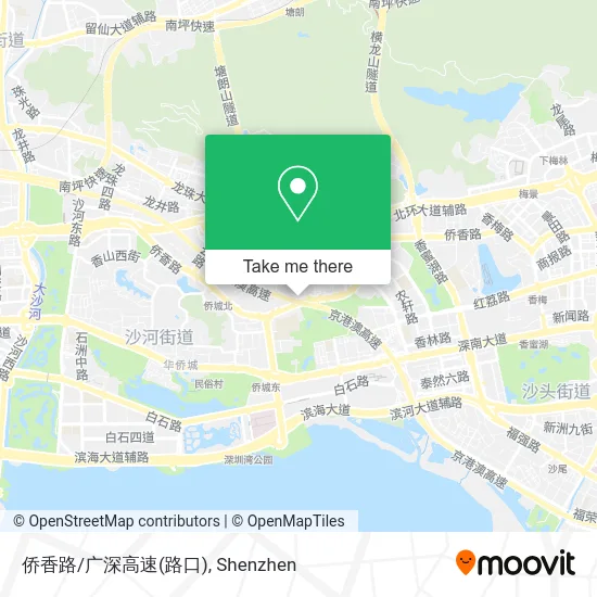 侨香路/广深高速(路口) map