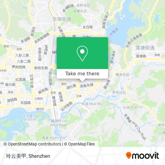 玲云美甲 map