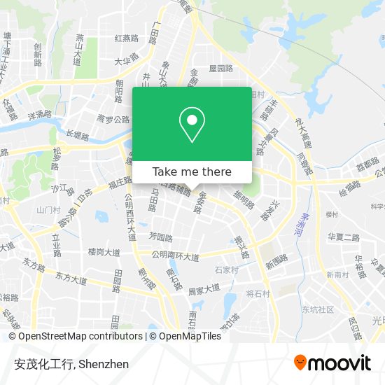 安茂化工行 map