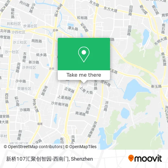 新桥107汇聚创智园-西南门 map
