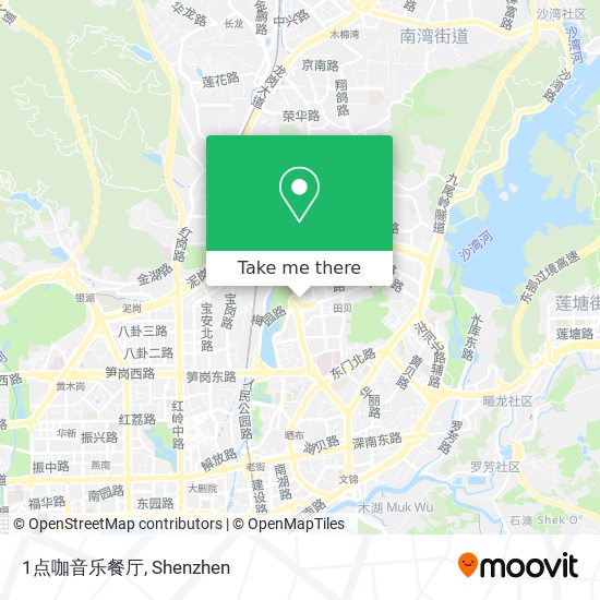 1点咖音乐餐厅 map