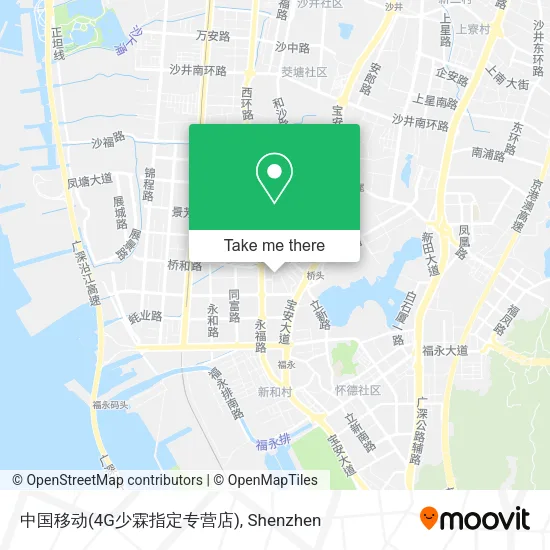 中国移动(4G少霖指定专营店) map