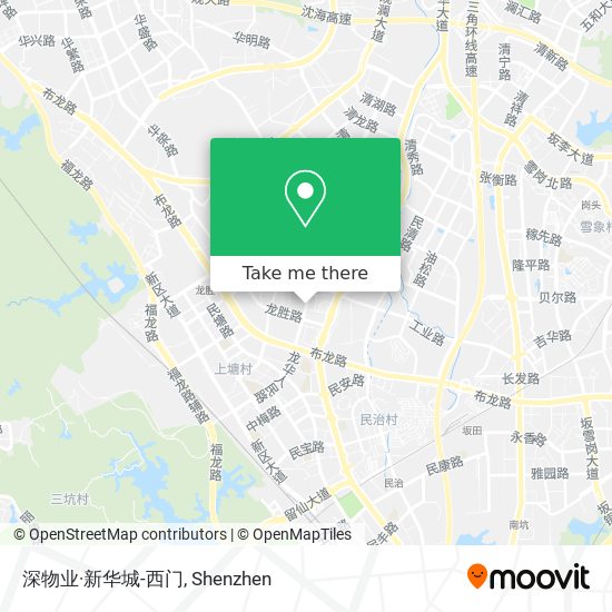深物业·新华城-西门 map