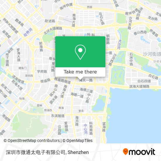 深圳市微通太电子有限公司 map