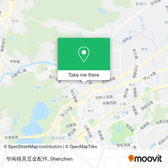 华南模具五金配件 map