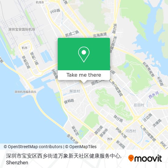 深圳市宝安区西乡街道万象新天社区健康服务中心 map