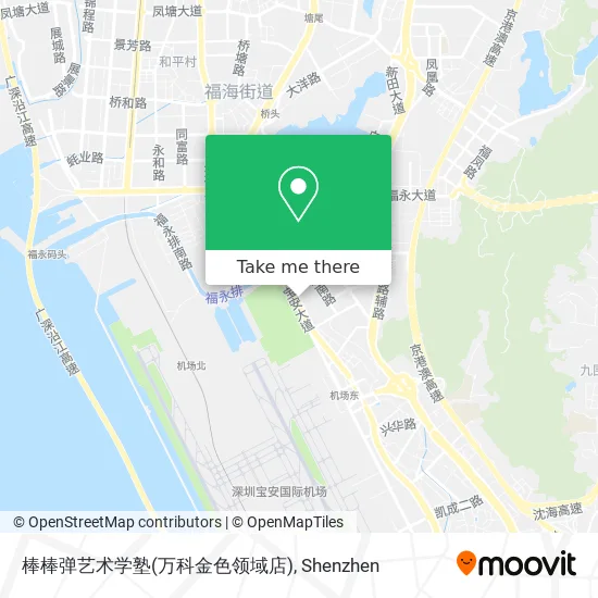 棒棒弹艺术学塾(万科金色领域店) map