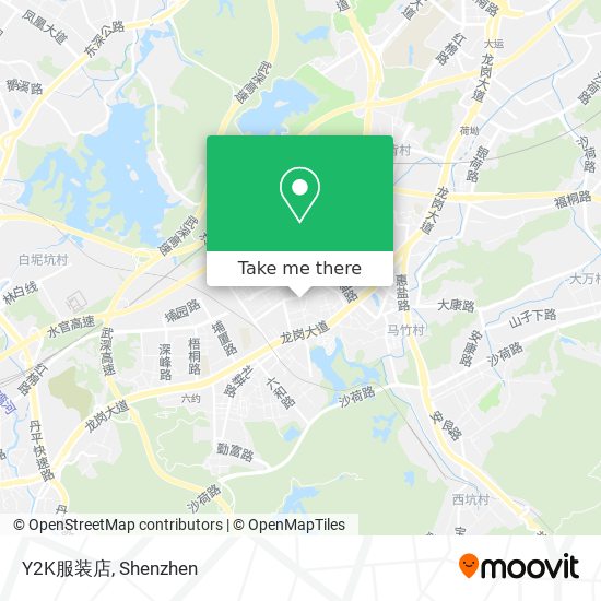 Y2K服装店 map