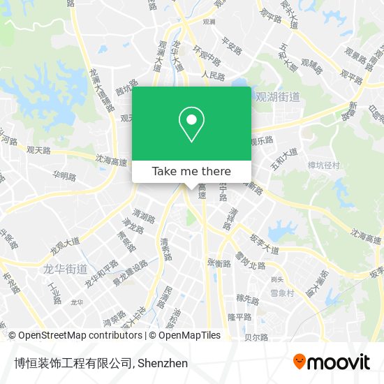 博恒装饰工程有限公司 map