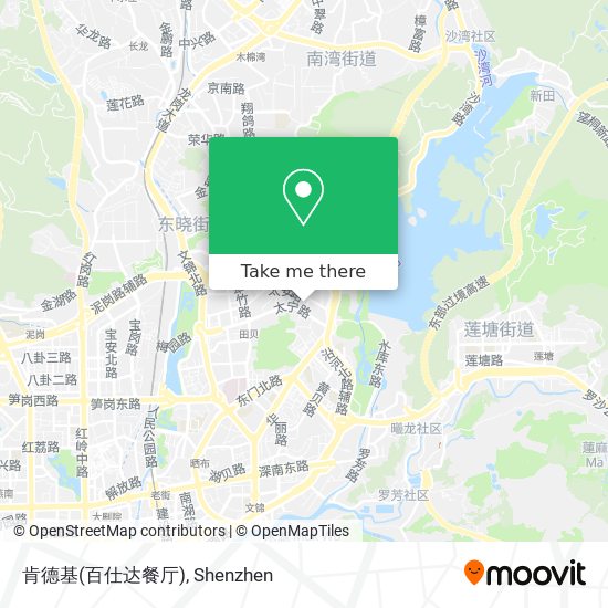 肯德基(百仕达餐厅) map