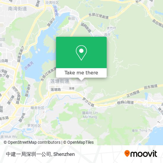 中建一局深圳一公司 map