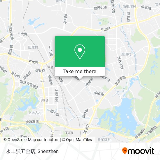 永丰强五金店 map