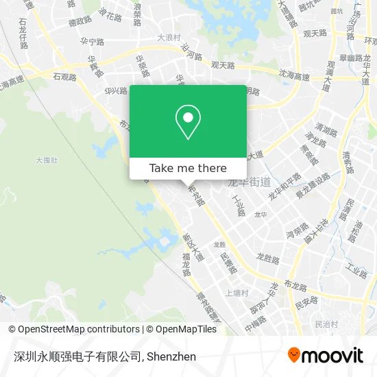 深圳永顺强电子有限公司 map