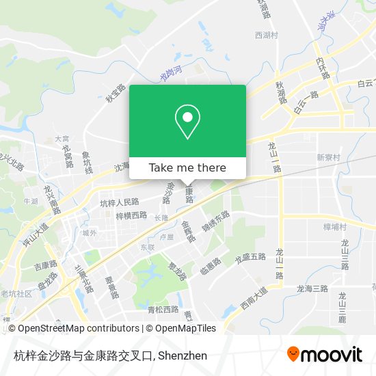 杭梓金沙路与金康路交叉口 map