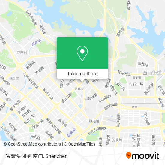 宝豪集团-西南门 map