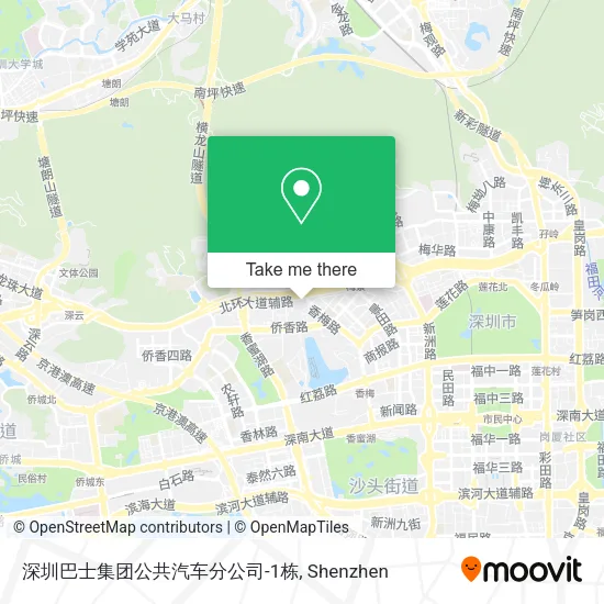 深圳巴士集团公共汽车分公司-1栋 map