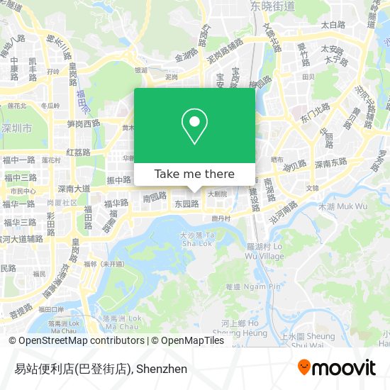 易站便利店(巴登街店) map