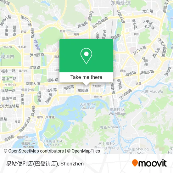 易站便利店(巴登街店) map