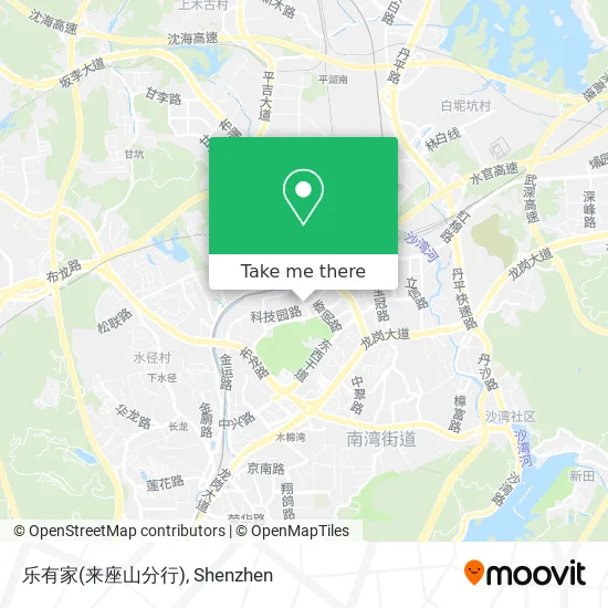 乐有家(来座山分行) map