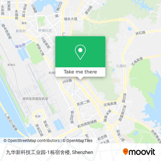 九华新科技工业园-1栋宿舍楼 map