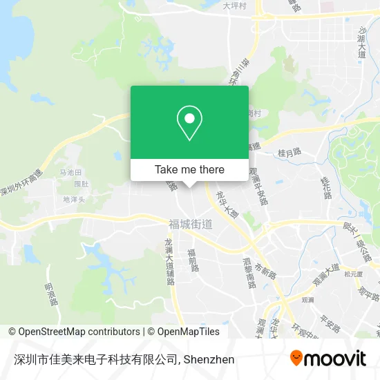 深圳市佳美来电子科技有限公司 map