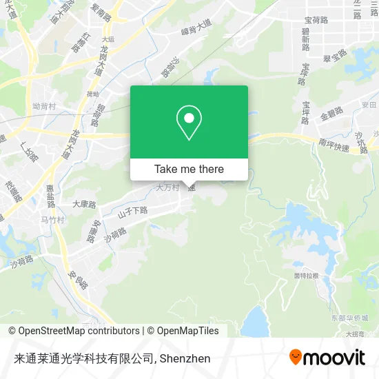 来通莱通光学科技有限公司 map