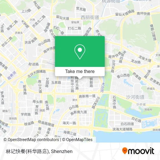 林记快餐(科华路店) map