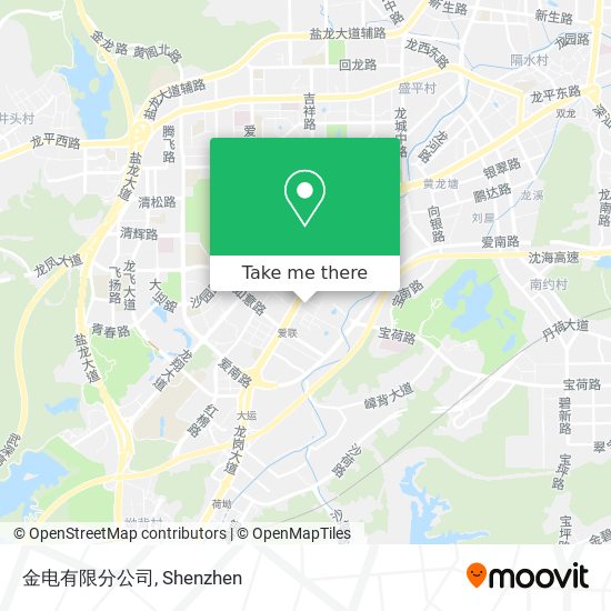 金电有限分公司 map