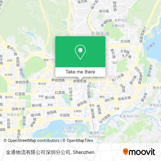 金通物流有限公司深圳分公司 map