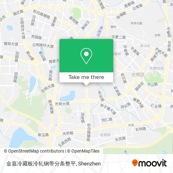 金嘉冷藏板冷轧钢带分条整平 map