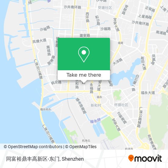 同富裕鼎丰高新区-东门 map