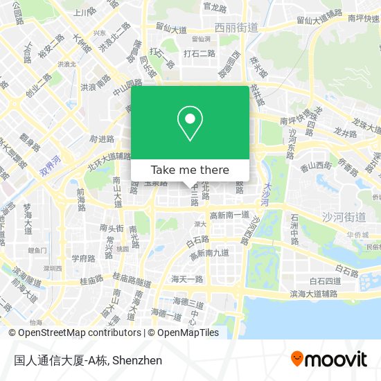 国人通信大厦-A栋 map