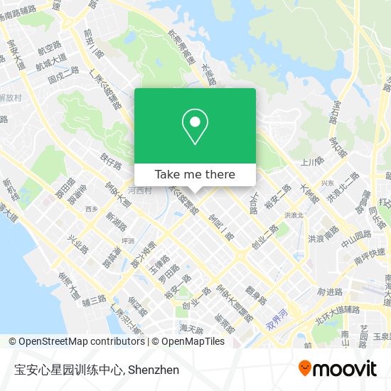 宝安心星园训练中心 map