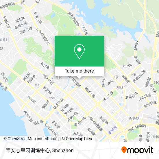 宝安心星园训练中心 map