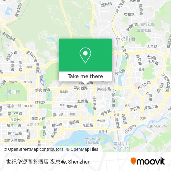 世纪华源商务酒店-夜总会 map