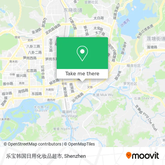 乐宝韩国日用化妆品超市 map