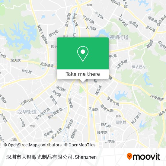 深圳市大银激光制品有限公司 map