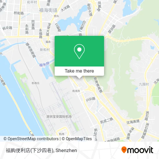 福购便利店(下沙四巷) map