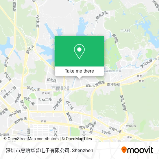 深圳市惠贻华普电子有限公司 map