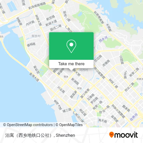 泊寓（西乡地铁口公社） map