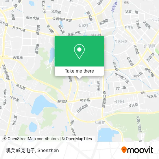 凯美威克电子 map